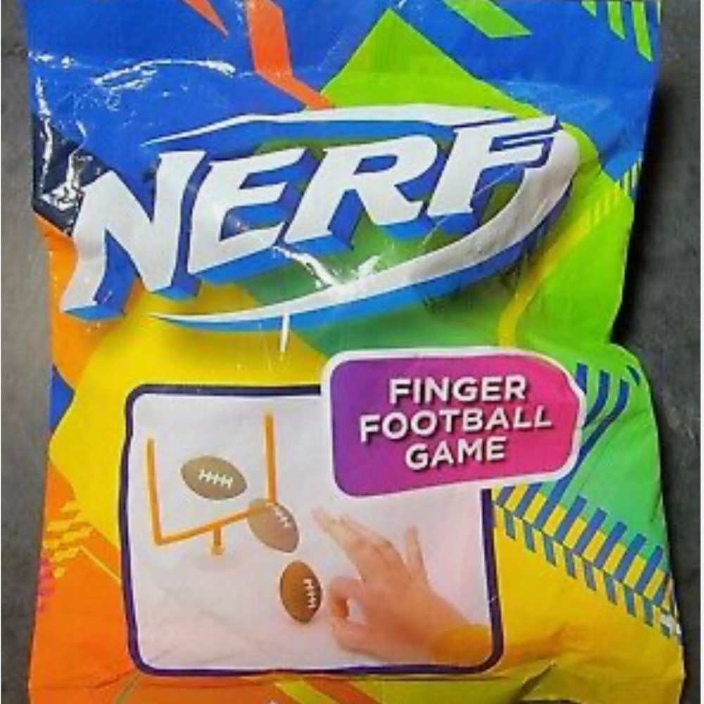 Nerf Hasbro Finger Football Game New in Package